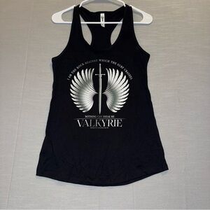 Valkyrie Power Of The V Tank Women’s Tank Top Size M Black